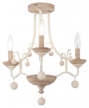 Minka-Lavery 2662-717 - 3 LIGHT SEMI FLUSH