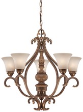 Minka-Lavery 4204-290 - 2012 CHANDELIER 5 LIGHT  ABBOTT PLACE