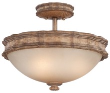 Minka-Lavery 5208-290 - 2012 SEMI FLUSH 2 LIGHT ABBOTT PLACE