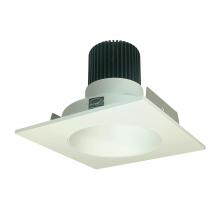 Nora NIO-4SNDC30QWW - 4" Iolite LED Square Reflector with Round Aperture, 10-Degree Optic, 850lm / 12W, 3000K, White