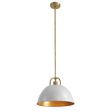 Kanova Lighting KPN0117-1MW - Bellagio Pendant - Matte white