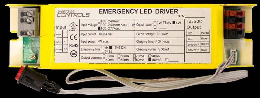 4W INTEGRATED MINI LED EMERGENCY BACK UP