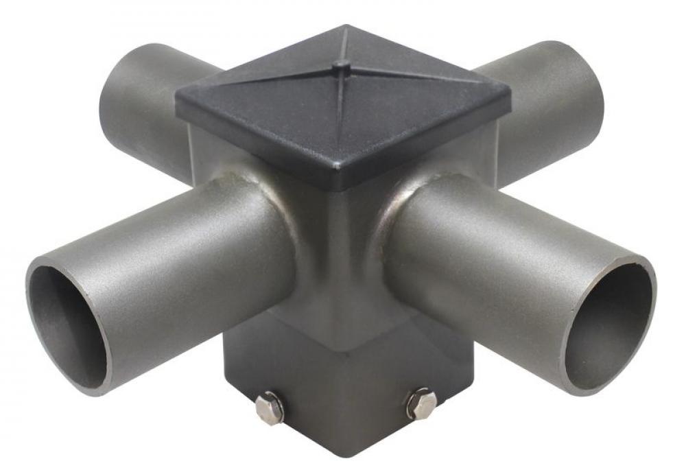 SQUARE (QUAD) HORIZONTAL TENON, 4", 90Ã‚Â° - BRONZE