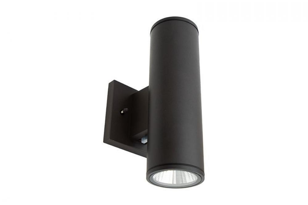 3in WALL CYL. U/D 2X9W 30K/40K/50K DIM. - BLACK