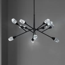 Schonbek Beyond BPD32232-AB - Synapse 32in LED 3000K/3500K/4000K 120V-277V Pendant in Aged Brass with Optic Haze Quartz