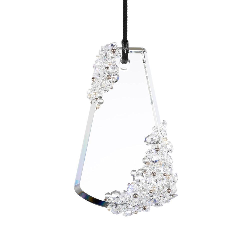 Flora 16in LED 3000K/3500K/4000K 120V-277V Mini Pendant in Polished Chrome with Clear Radiance Cry