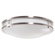 Luxrite LR23283 - LED16&#34;FLUSH/CHROME/5CCT/D