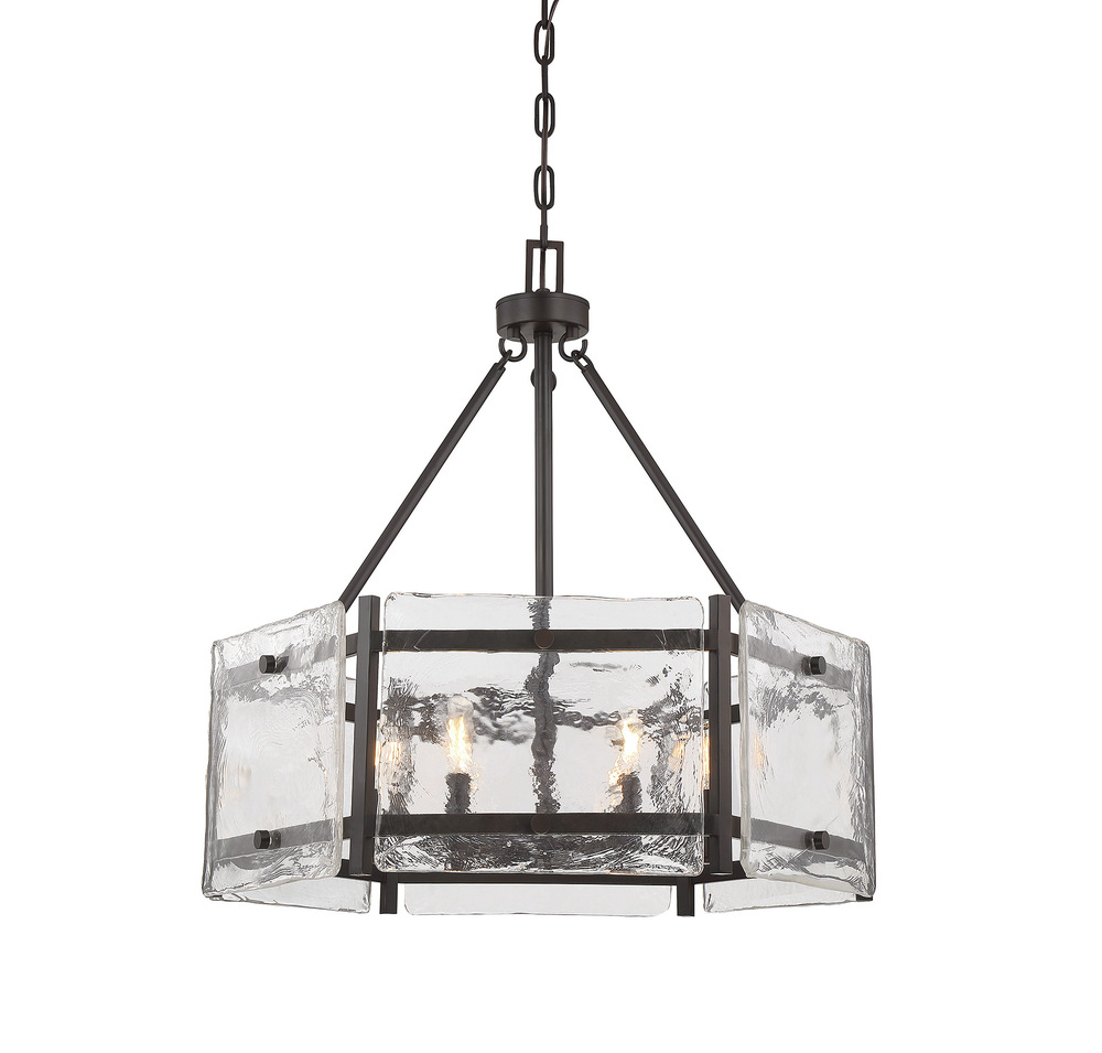 Glenwood 6-Light Pendant in English Bronze