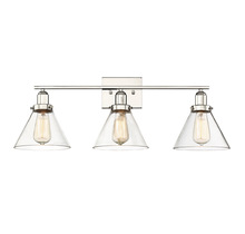 Savoy House 8-9130-3-109 - Drake 3-Light Bathroom Vanity Light in Polished Nickel