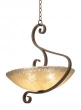 Kalco 4066PS/BUDDA - G-Cleft 5 Light Pendant