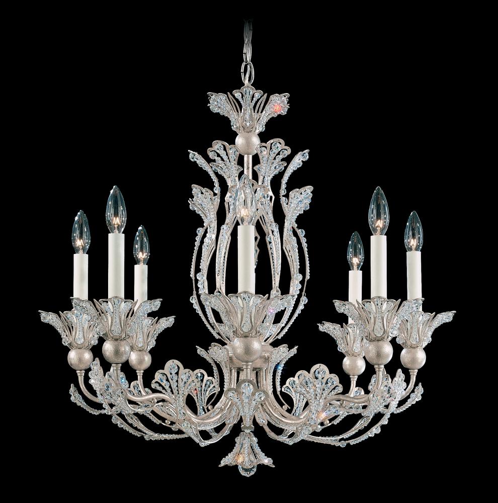 Rivendell 8 Light 120V Chandelier in Heirloom Gold with Radiance Crystal