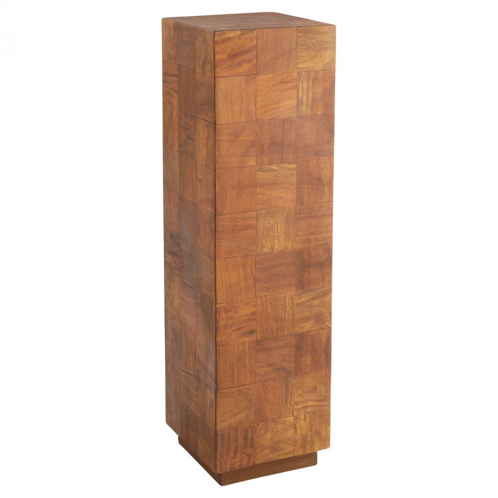 Halma Pedestal Designed by J Kent Martin Natural Sheesham - Large