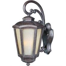 Maxim 40193TLML - Two Light Mottled Leather Tawny Linen Glass Wall Lantern