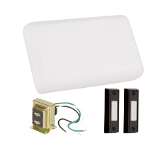 Craftmade CK1001-W - Kit includes Chime, Transformer, 2 Black Buttons