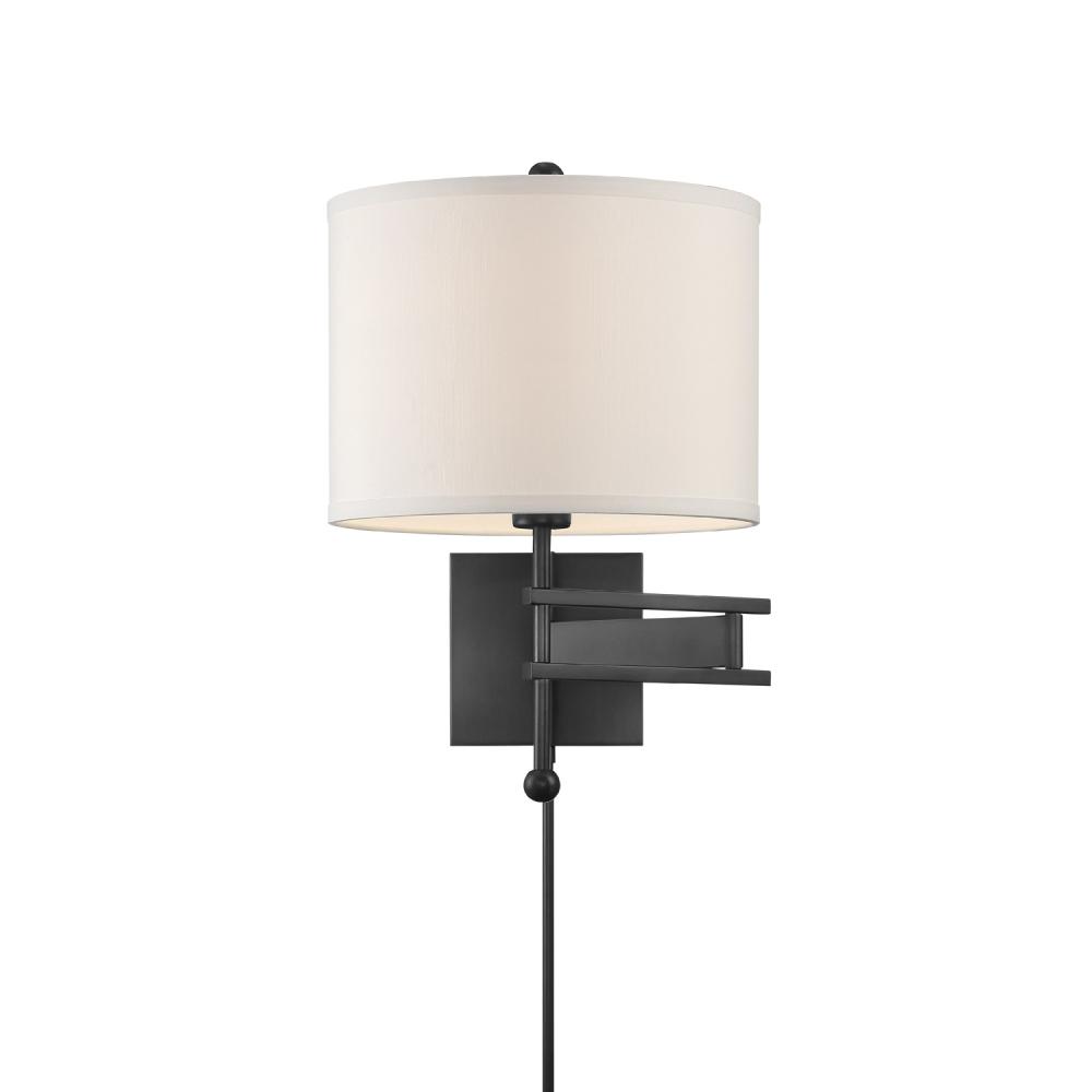 Marshall 1 Light Matte Black Task Sconce