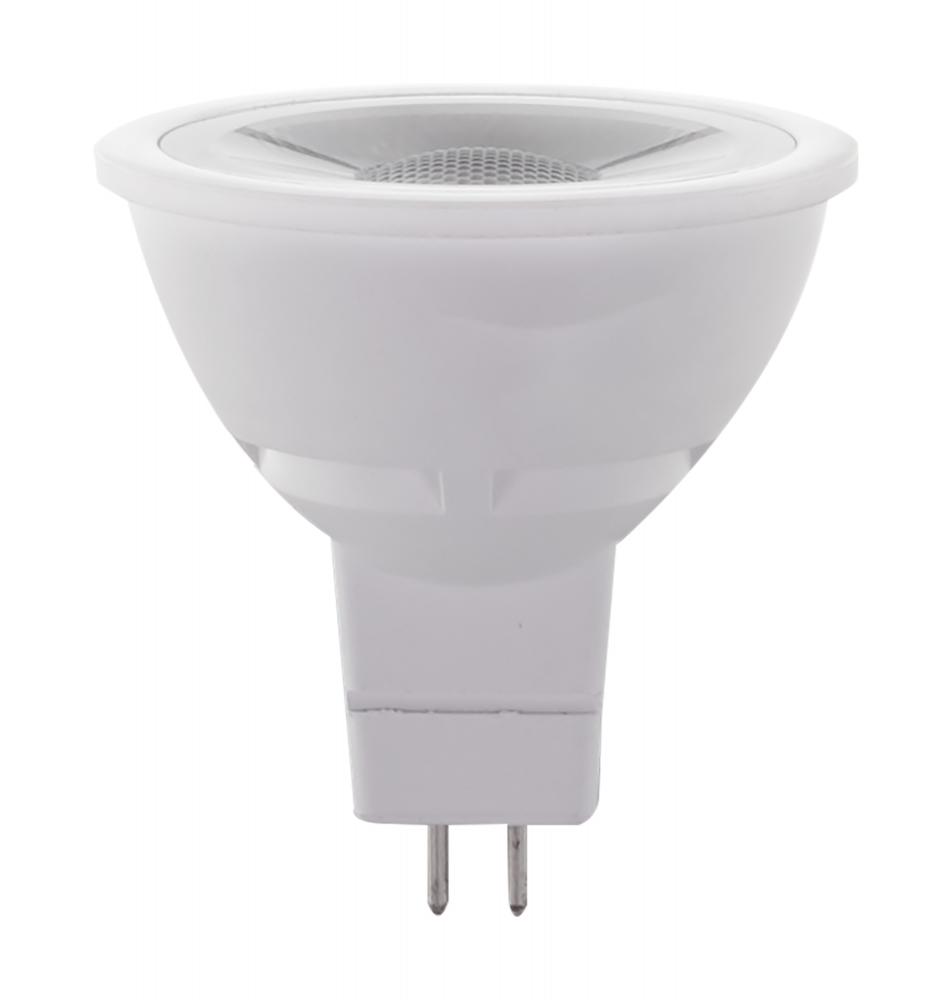 7 Watt MR16 LED; GU5.3 base; 3000K; 12 Volt; 40 deg. Beam Angle; 2-Card