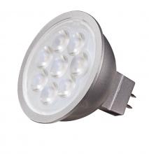 Satco Products Inc. S9496 - 6.5 Watt; LED MR16 LED; 3000K; 40 deg. Beam Angle; GU5.3 base; 12 Volt AC/DC