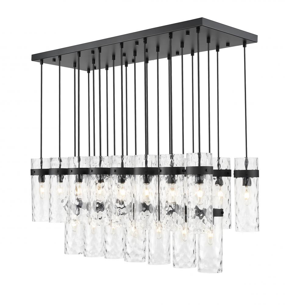 23 Light Linear Chandelier