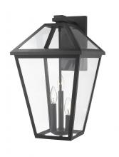 Z-Lite 579B-BK - 3 Light Outdoor Wall Light