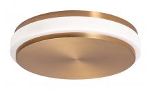 AFX Lighting, Inc. EISF14LAJUDLB - Eris 14'' LED Flush Mount,120-277V,26W,5 CCT,LB