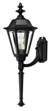 Hinkley Merchant 1440BK - Large Wall Mount Lantern with Tail