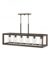 Hinkley Merchant 29306WB - Medium Six Light Linear