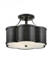 Hinkley Merchant 4444BLB - Medium Semi-flush Mount