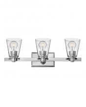 Hinkley Merchant 5553CM-CL - Medium Three Light Vanity