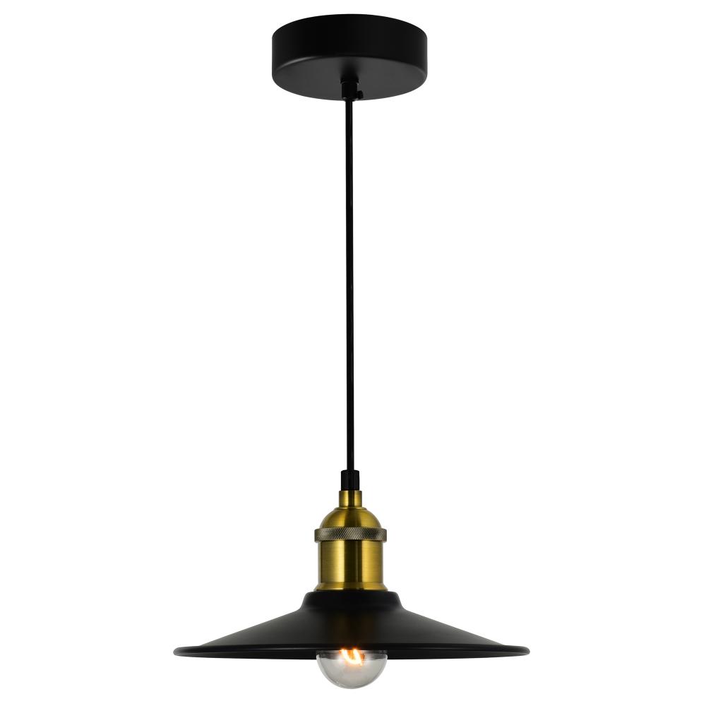 Brave 1 Light Black Mini Pendant