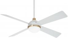 Minka-Aire F623L-WHF/SBR - Orb - 54" LED Ceiling Fan