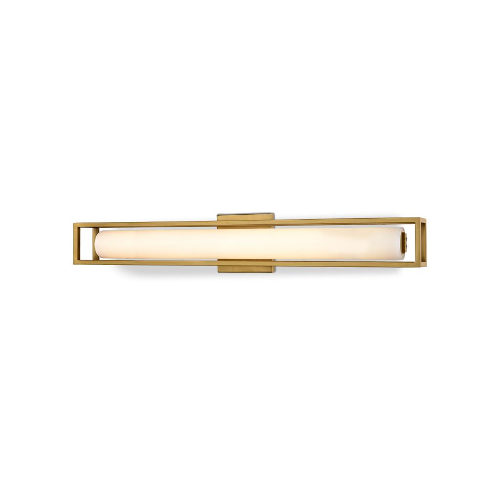 Lochwood 21-in Gold LED Wall Sconce