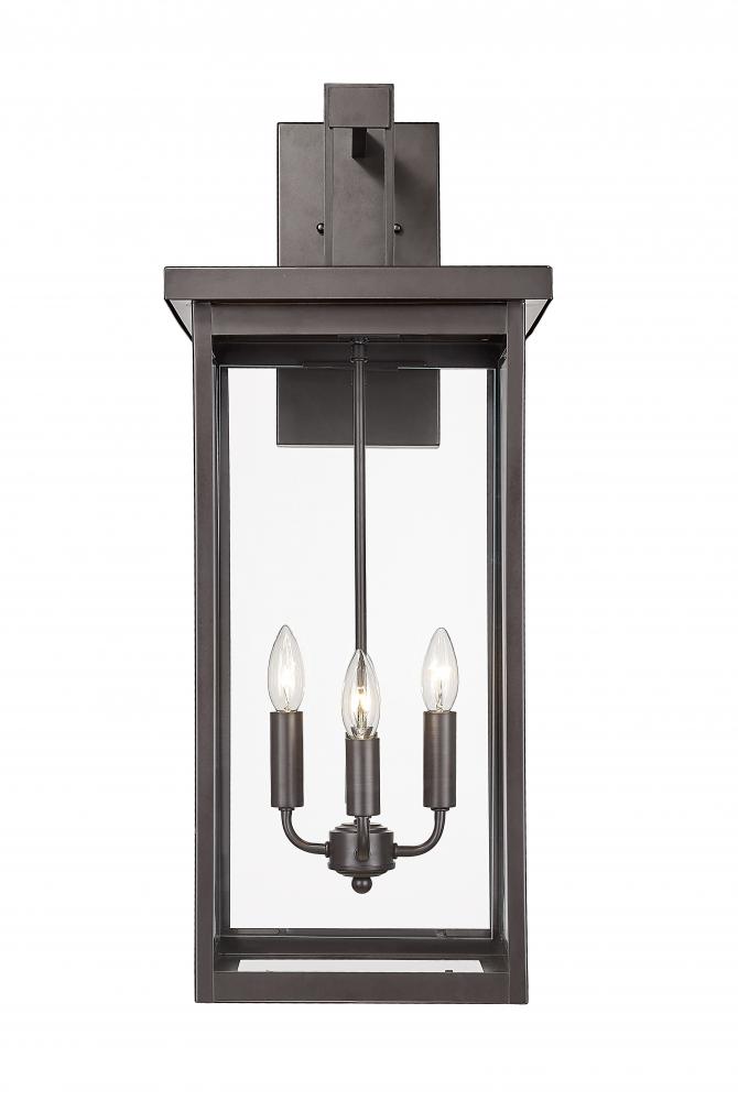 Barkeley 4-Light Outdoor Wall Sconce Powder Coated Bronze