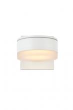 Elegant LDOD4013WH - Raine Integrated LED Wall Sconce in White
