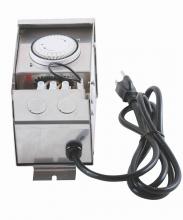 Elegant TF75WST - Low Voltage Landscape Transformer 75W, Stainless Steel