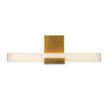 Alora Lighting WV353020VB - Apollo 6-in Vintage Brass LED Wall Vanity