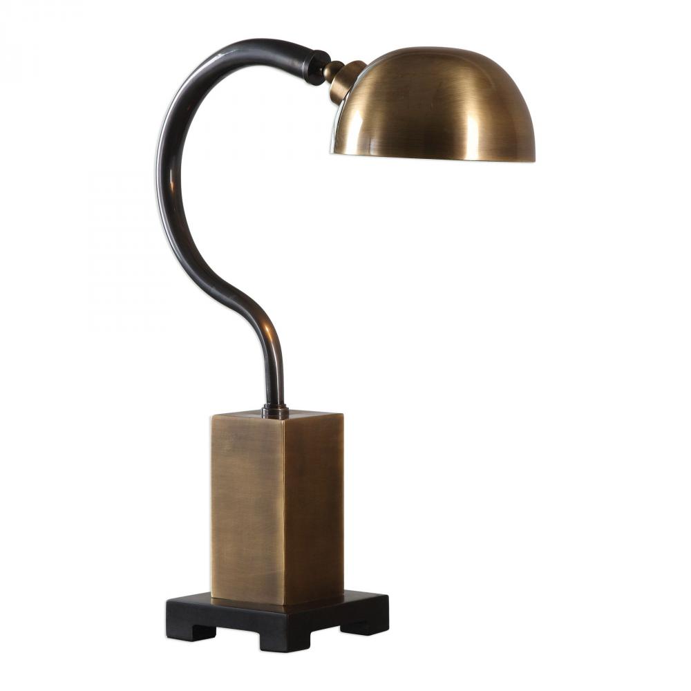 Uttermost Gennaro Antique Brass Accent Lamp