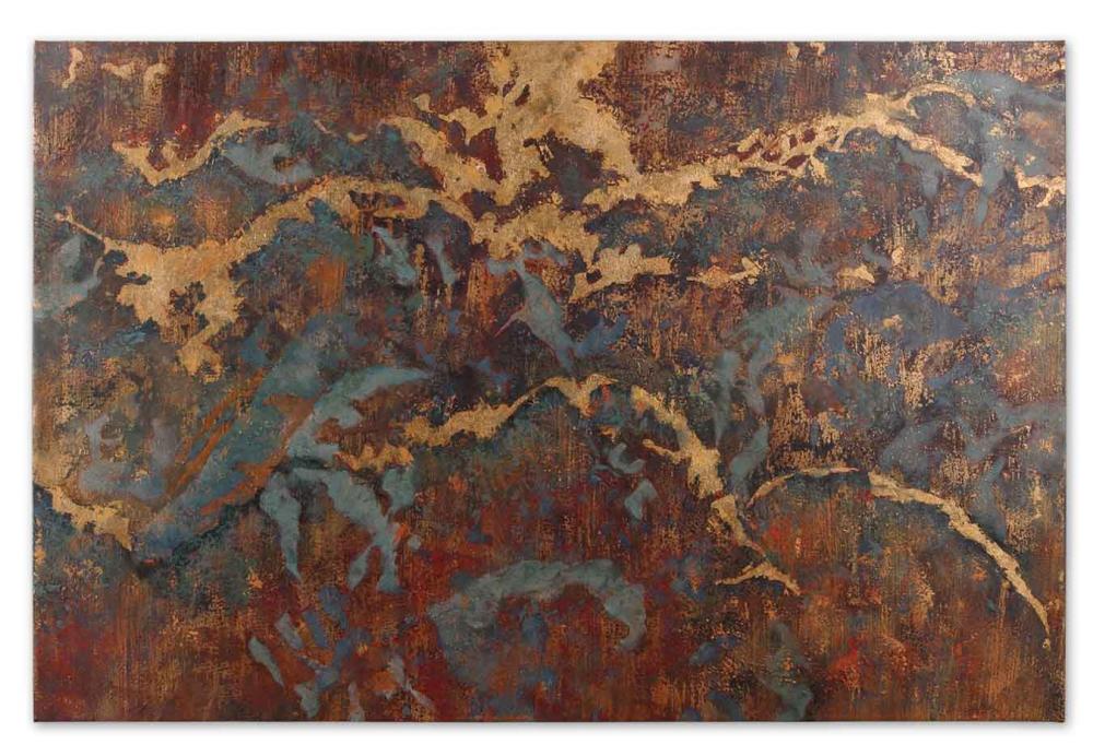 Uttermost Stormy Night Abstract Wall Art