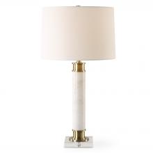 Uttermost 30401-1 - Plinth White Marble Table Lamp