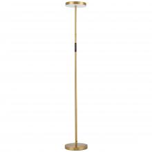 Dainolite FCE-5430LEDF-AGB - 30W Floor Lamp in Polished Chrome w/ White Acrylic Diffuser