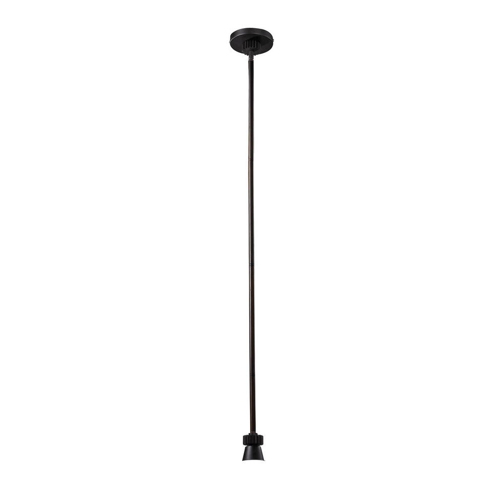 Boulton 1-Light Pendant in Oiled Bronze - NO GLASS