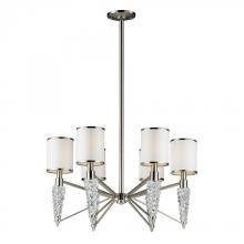 ELK Home 17125/6 - Six Light Satin Nickel Up Chandelier